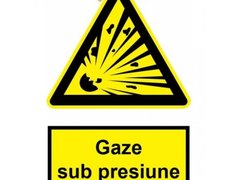 Indicator pentru gaz sub presiune
